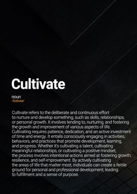 Cultivate