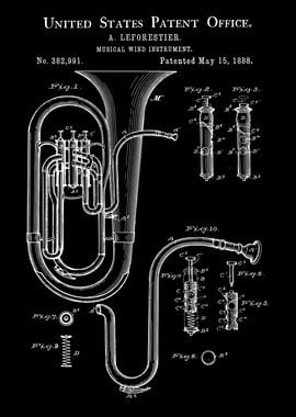 Tuba 1888 Patent