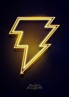 Black Adam Neon