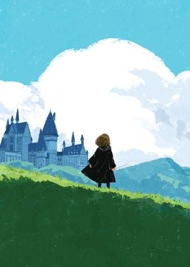 Hermione and Hogwarts