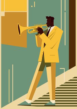 Trumpetist jazz minimalist