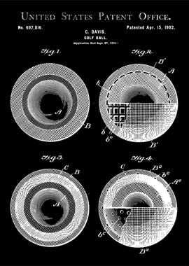 1902 Golf Ball Patent