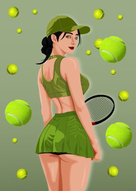 tennis girl