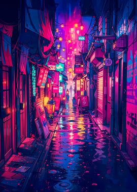 Cyberpunk Alley