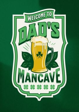 Dad Mancave Beer