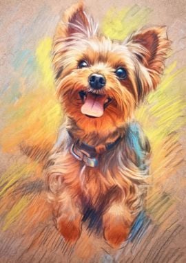 Yorkshire Terrier Sketch