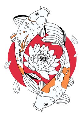 Koi Couple