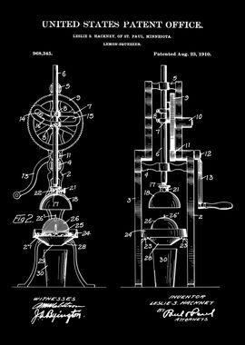 Lemon Squeezer Patent