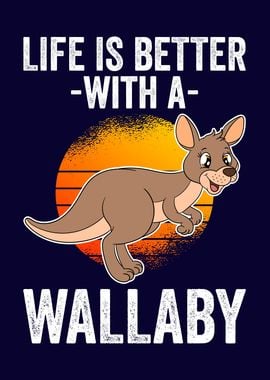 Funny Wallaby