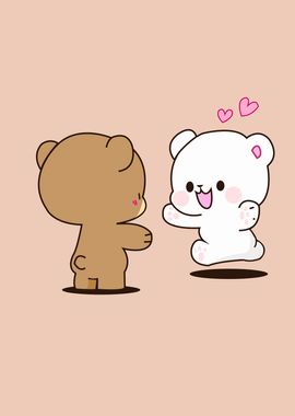 100+] Milk And Mocha Bears Wallpapers