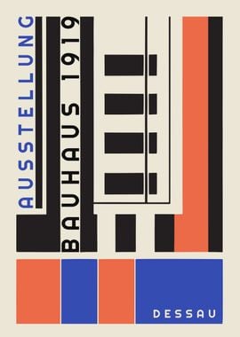 Bauhaus Modern Poster