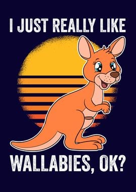 Funny Wallaby