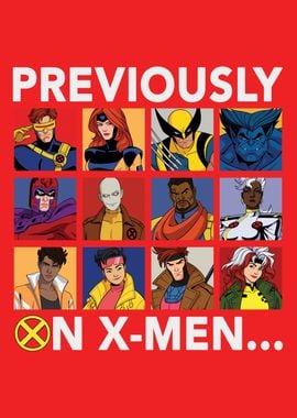 Previously on X-Men