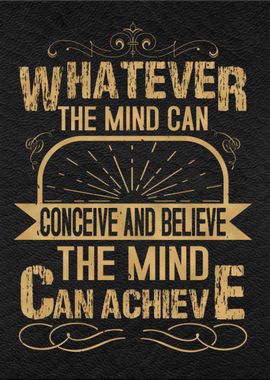 The mind can achieve