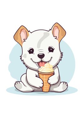 Baby Dog Illustration