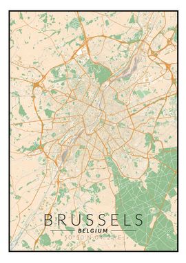 Brussels Map