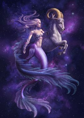 Capricorn Mermaid Zodiac