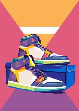 Shoes Pop Art