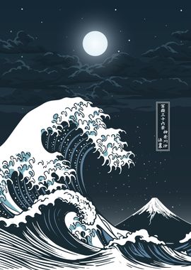 Great wave off night