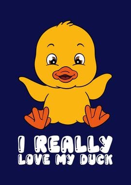 Funny Duck Graphic