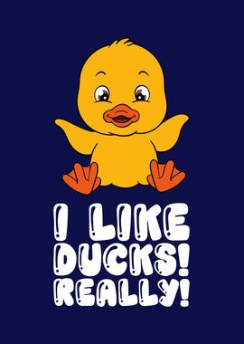 Funny Duck Graphic