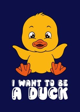 Funny Duck Graphic