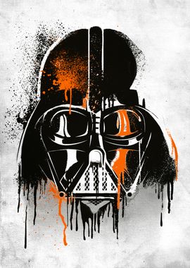 Displate - Poster en Métal - Monté sur Aimant - Star Wars - Darth Vader  Graffitti Helmet - Taille L - 67,5x48cm : : Cuisine et Maison