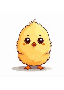 Baby Chicken Illustration