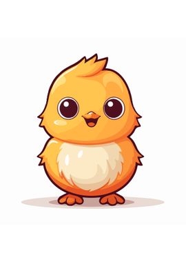 Baby Chicken Illustration