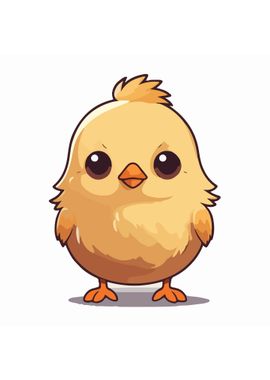 Baby Chicken Illustration