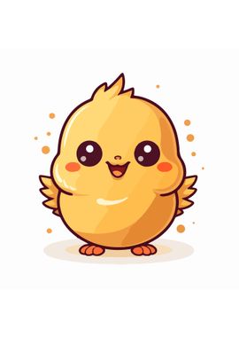 Baby Chicken Illustration