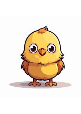 Baby Chicken Illustration