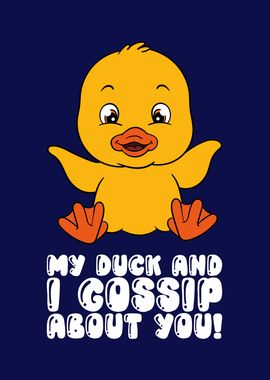 Funny Duck Graphic