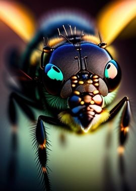 Wasp Close Up