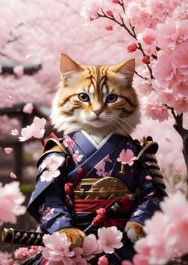 Samurai Cat