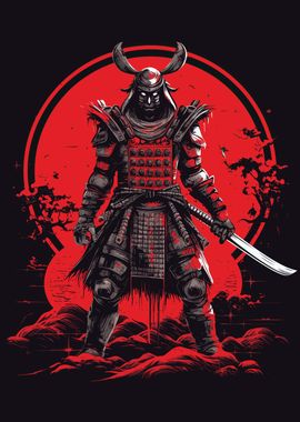 Japanese Samurai Art