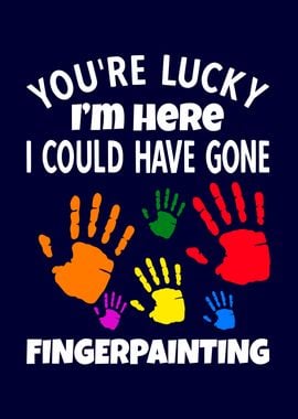 Lucky Finger Painting