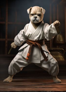 Karate Dog