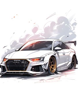 Audi Car Poster