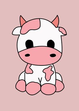 cow baby cute animal