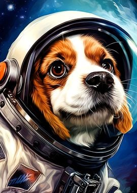 Beagle Astronaut