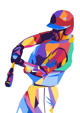 Baseball Pop Art