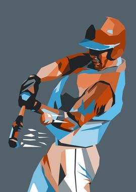 Baseball Pop Art