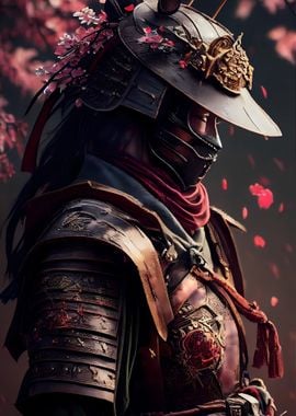 Japanese Samurai Sakura