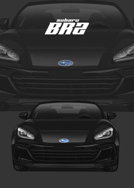 subaru brz black