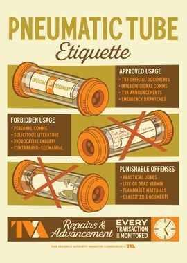 Pneumatic Tube Etiquette