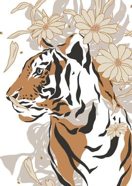 Tiger Boho style 