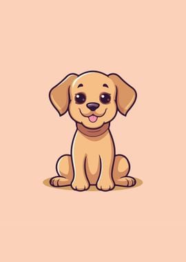 Puppy Vector Illustration