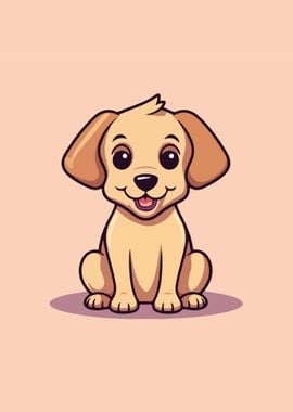 Puppy Vector Illustration