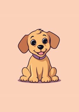 Puppy Vector Illustration